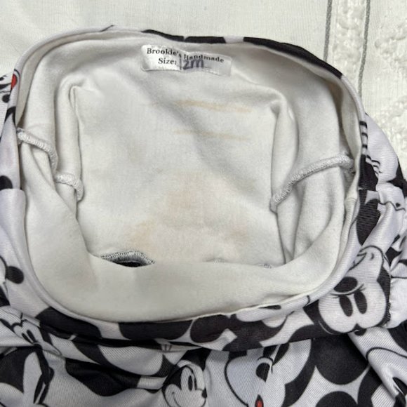 Boutique Disney Mickey Mouse Long Sleeve Skirted Leotard Dress - Picture 2 of 5